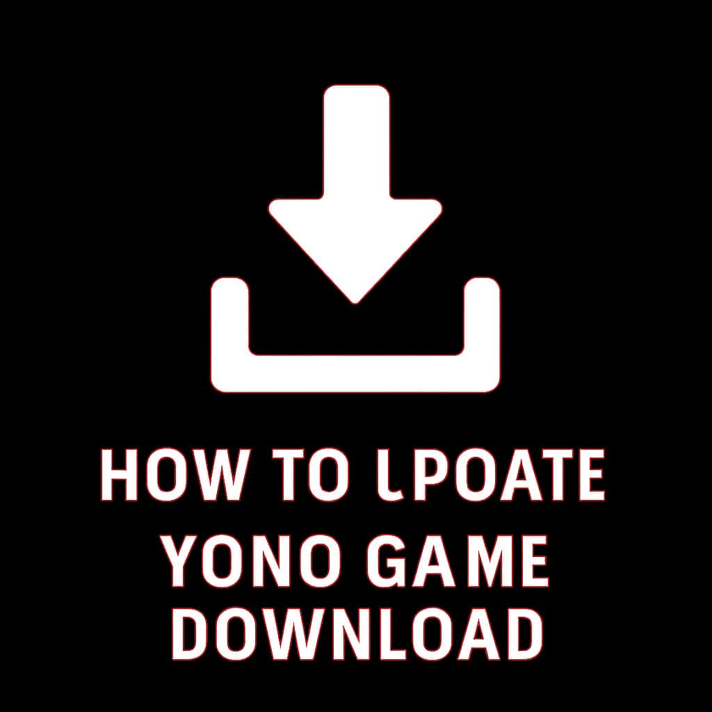 Icon representing the guide for updating Yono Game Download.