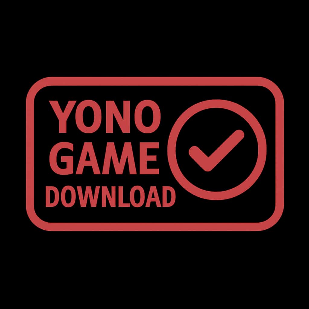 An icon representing the verification guide for Yono Game Download installation.