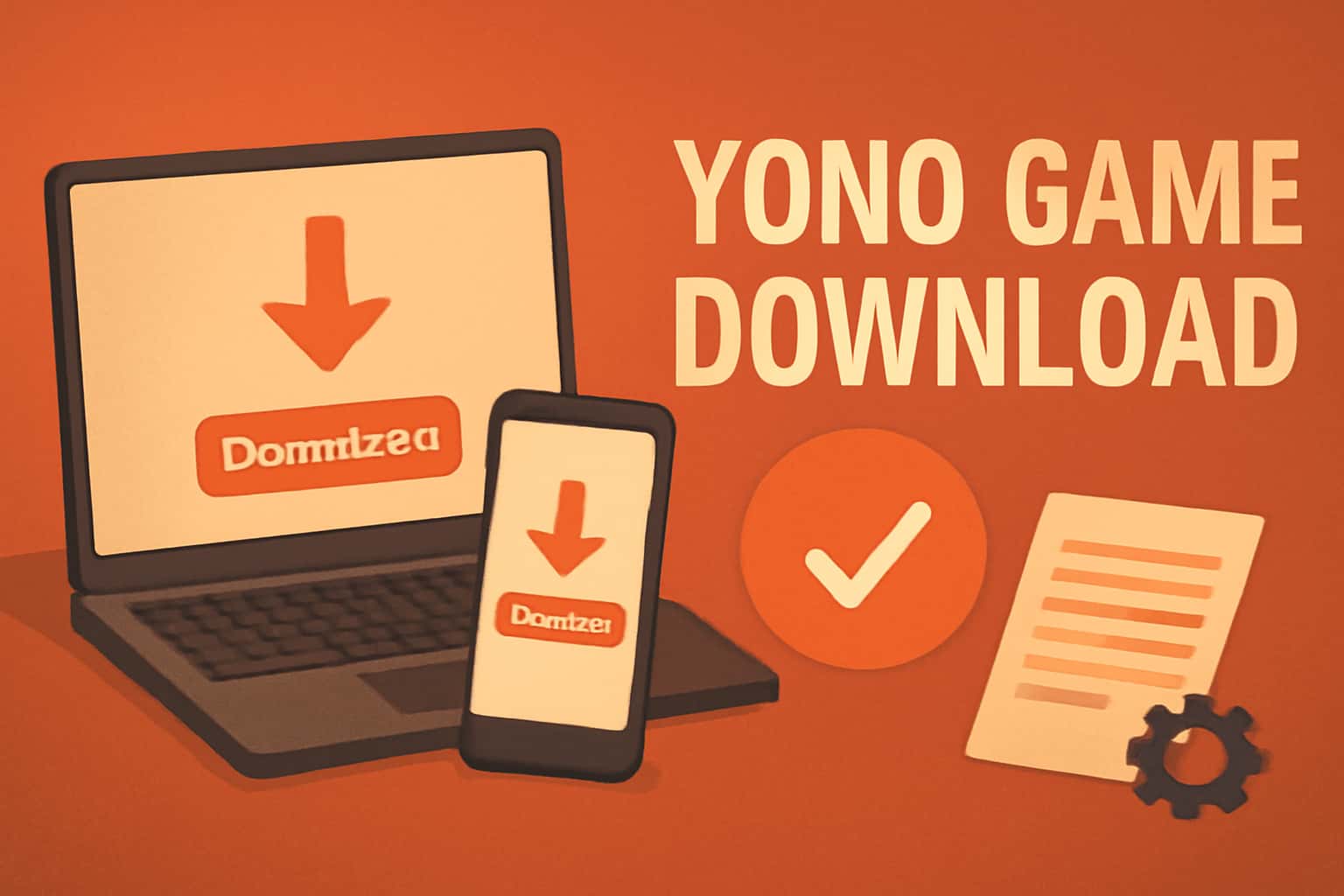 An informational graphic showcasing installation tips for Yono Game Download.