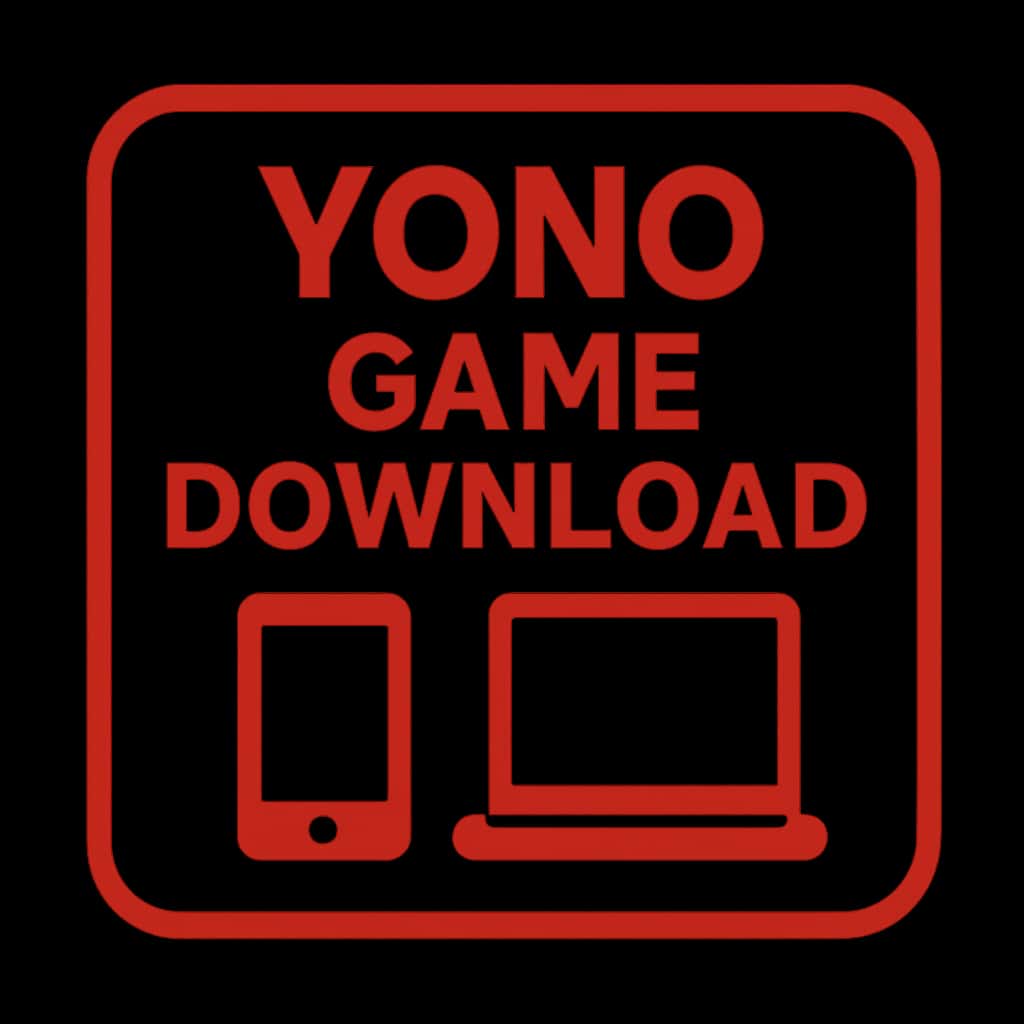 Icon representing device compatibility for Yono Game Download.