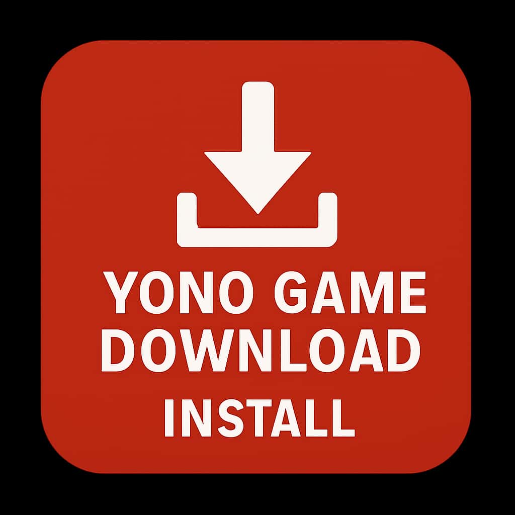 Badge representing Yono Game Download install guidance.