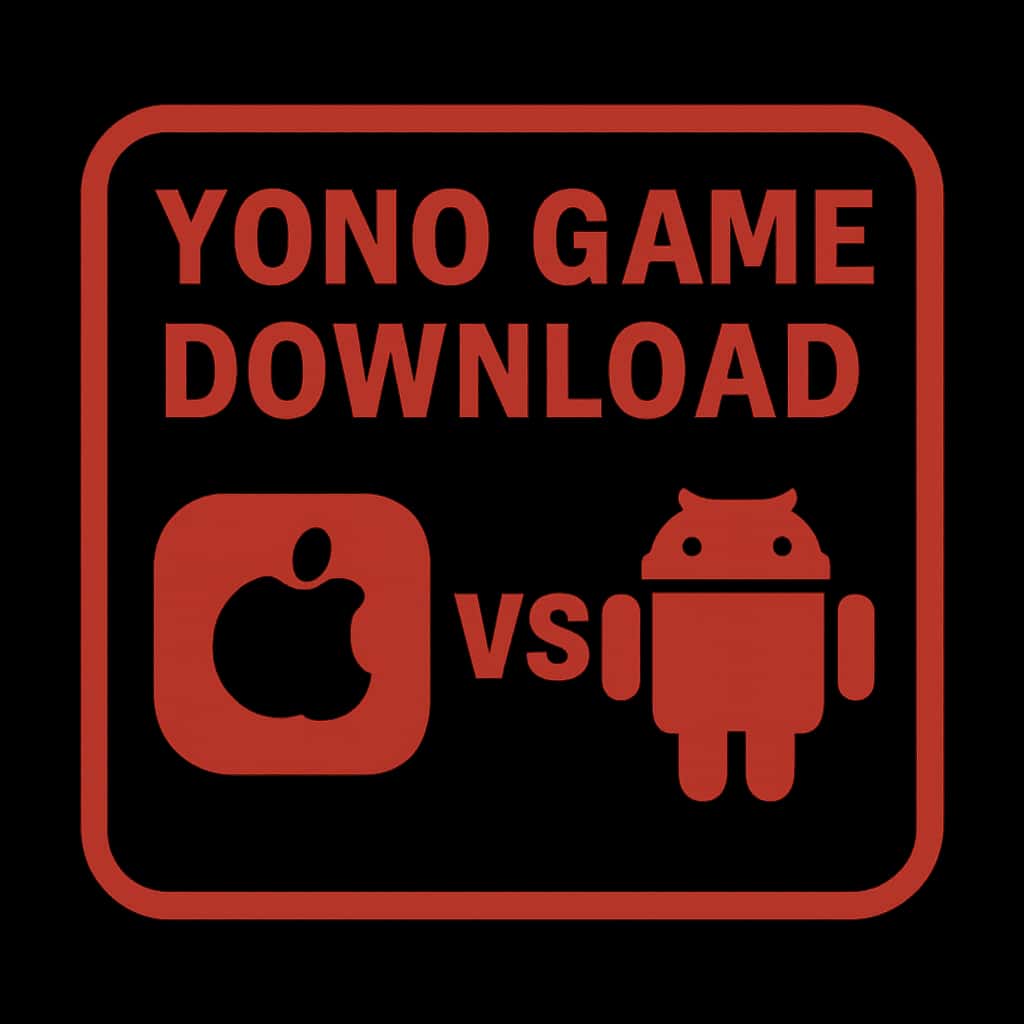 Badge representing guidance for Yono Game Download.