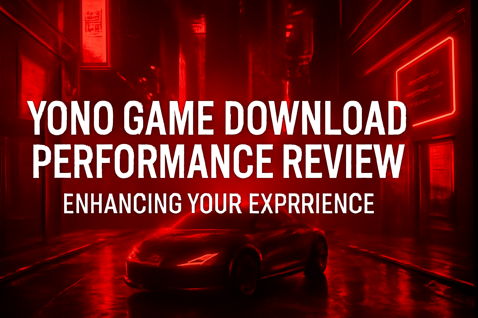 Informational graphic on common issues in downloading Yono Game.